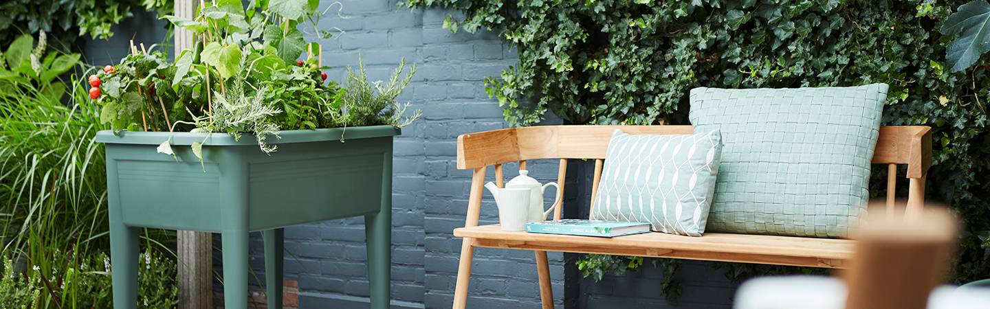 green basics table de culture super xxl vert pierre